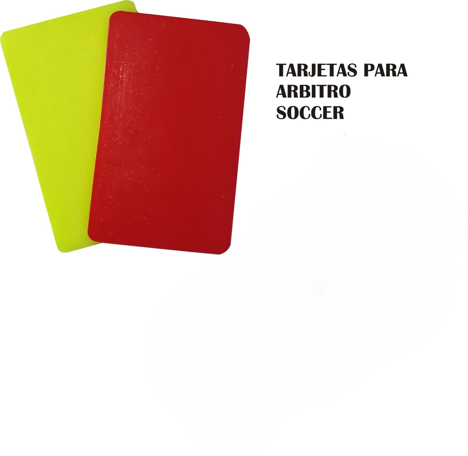 TARJETA PARA ARBITRO.